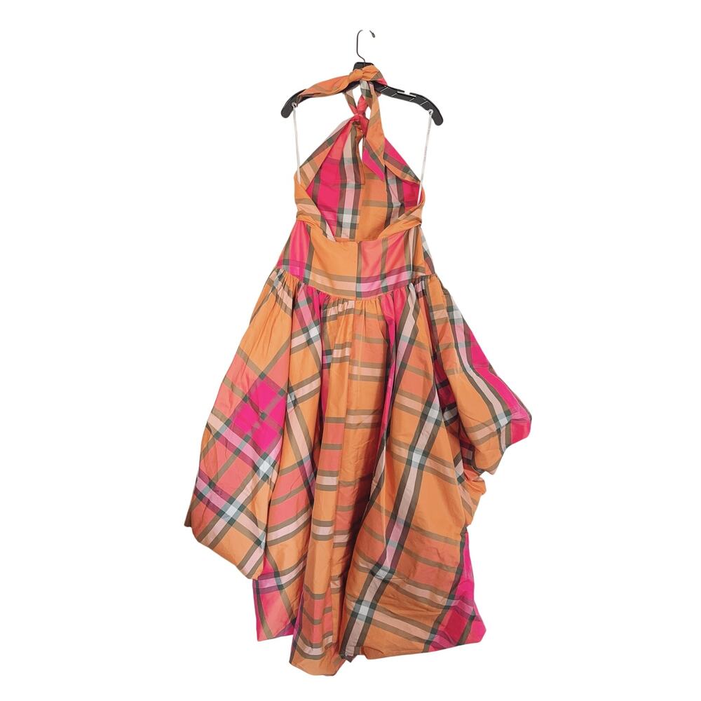 SILVIA TCHERASSI Eloina Dress Ultra Orange Large - Picture 8 of 14